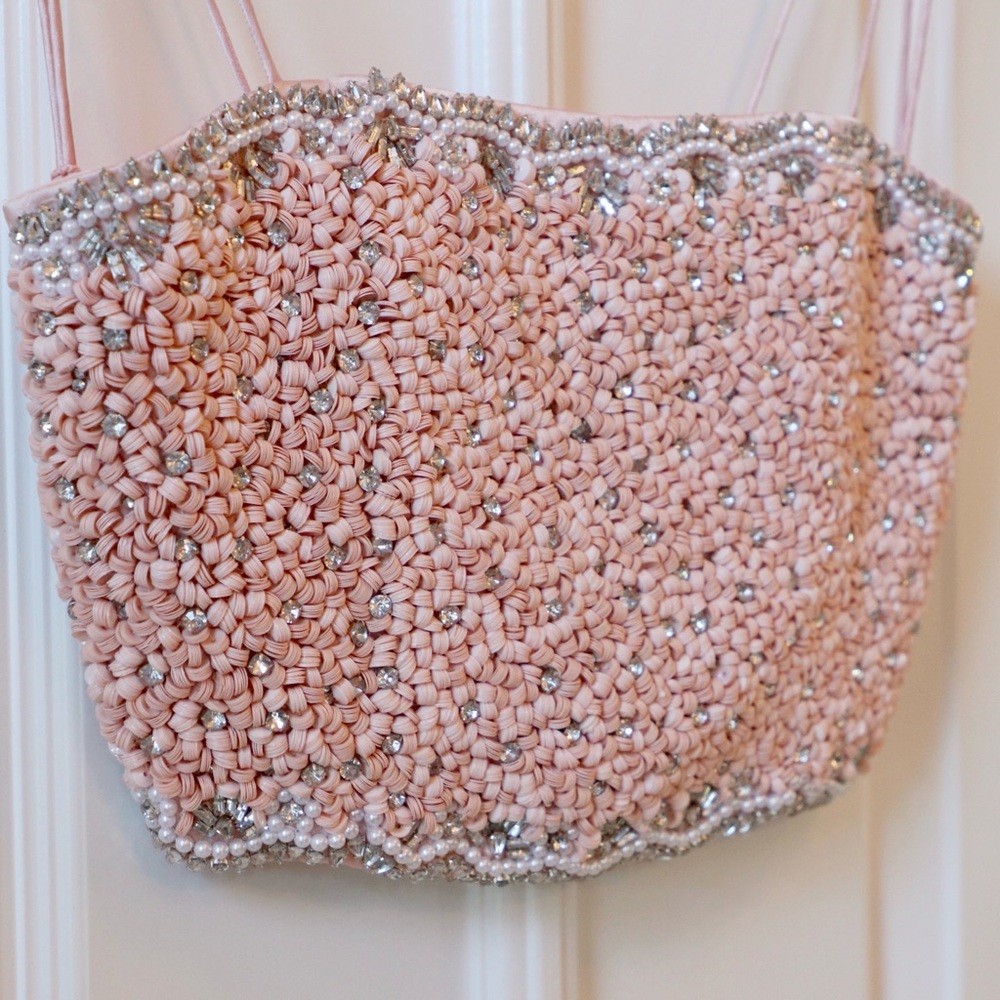ALICE + OLIVIA Ceresi Embellished Spaghetti Strap Top - Picture 16 of 17